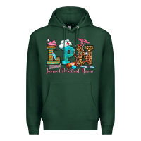 Sports Green licensed practical nurse Premium Hoodie - OliviaCreatesArt