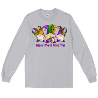 Moon Dust happy mardi gras y'all gnomes Long Sleeve Tee - RanaPortraitStore