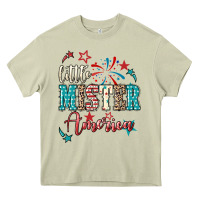Mossy little mister america Heavy Core Tee - NancyCooperArtShop