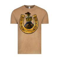 Vintage Camel horseshoe and cowgirl Vintage Tee - JahusDesignShop