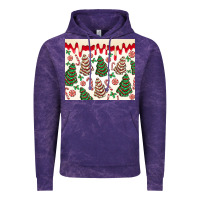 Cloud Purple christmas tree cakes Vintage Hoodie - MaliasSmallBusiness
