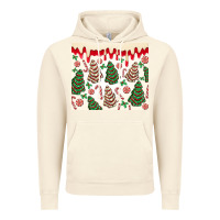 Vintage Artic christmas tree cakes Vintage Hoodie - MaliasSmallBusiness