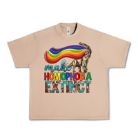 Burro Lgbtq Make Homophobia Extinct Urban Heavy Tee - BundleAndBundleShop