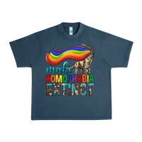 Midnight Navy Lgbtq Make Homophobia Extinct Urban Heavy Tee - BundleAndBundleShop