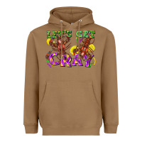 Toasted Coconut Let's get cray Heavyweight Hoodie - FaDigitalArtStudio