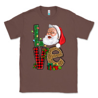Chestnut Love With Santa Portrait Classic Tee - BundleAndBundleShop