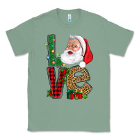 Sage Love With Santa Portrait Classic Tee - BundleAndBundleShop