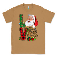 Toasted Coconut Love With Santa Portrait Classic Tee - BundleAndBundleShop
