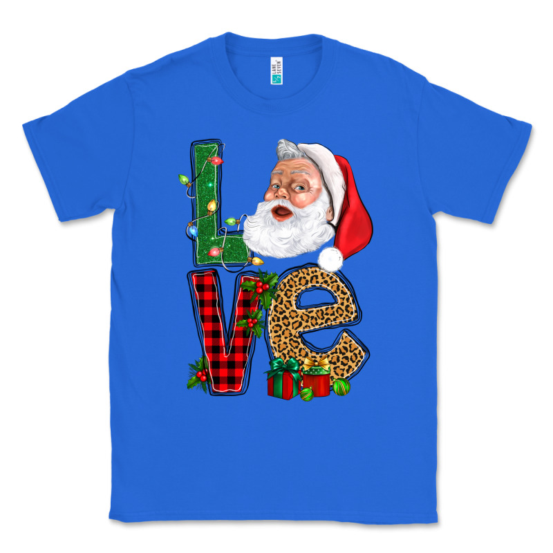 Love With Santa Portrait Classic Tee by BundleAndBundleShop | Teevron