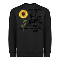 Black I Will Choose To Find Joy In The Journey That God Heavyweight Sweatshirt - Bettercallsaul