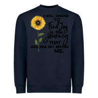 Navy I Will Choose To Find Joy In The Journey That God Heavyweight Sweatshirt - Bettercallsaul