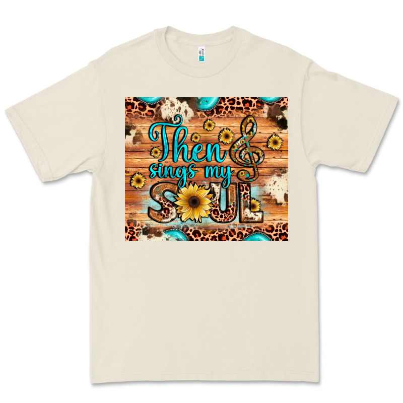 Then Sings My Soul Treble Clef Premium Tee by JahusDesignShop | Teevron