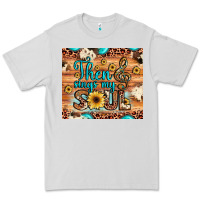 Dove Grey then sings my soul treble clef Premium Tee - JahusDesignShop