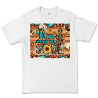 White then sings my soul treble clef Premium Tee - JahusDesignShop