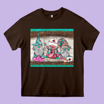 Nurse Gnomies Tumbler Heavy Core Tee Designed By Barkaloodesign