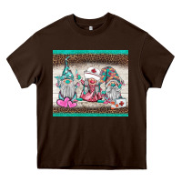 Chocolate Brown nurse gnomies tumbler Heavy Core Tee - BarkalooDesign