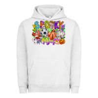 Pigment Lunar Rock Spooky Vibes Ghost Urban Hoodie - CowhideDigitalArt