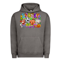 Pigment Tornado Spooky Vibes Ghost Urban Hoodie - CowhideDigitalArt