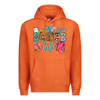 Carrot scrub life olivia Premium Hoodie - OliviaCreatesArt