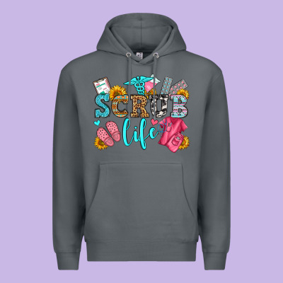 Scrub Life Olivia Premium Hoodie Designed By Oliviacreatesart