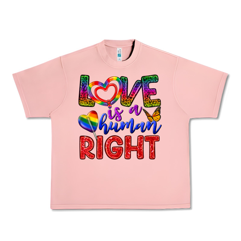 Love İs A Human Right Urban Heavy Tee by BundleAndBundleShop | Teevron