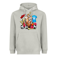 Moon Dust Soccer Cold Drink Frappe Heavyweight Hoodie - FaDigitalArtStudio