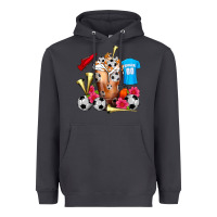 Smoke Soccer Cold Drink Frappe Heavyweight Hoodie - FaDigitalArtStudio