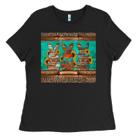 Black western easter bunnies Ladies Tee - Jasminsmagicworld