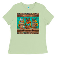 Matcha western easter bunnies Ladies Tee - Jasminsmagicworld