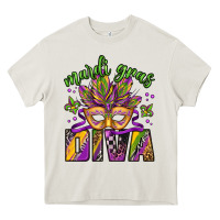 Cream mardi gras diva Heavy Core Tee - Jasminsmagicworld