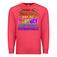 Cardinal what a beautiful day to respect other people Premium Sweatshirt - FaDigitalArtStudio