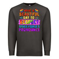 Smoke what a beautiful day to respect other people Premium Sweatshirt - FaDigitalArtStudio