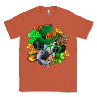 Copper St. Patrick Cow Clover Classic Tee - BundleAndBundleShop