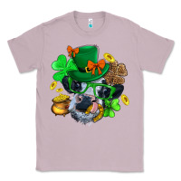Lilac St. Patrick Cow Clover Classic Tee - BundleAndBundleShop