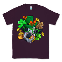 Plum St. Patrick Cow Clover Classic Tee - BundleAndBundleShop