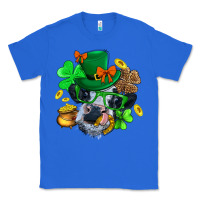 True Royal St. Patrick Cow Clover Classic Tee - BundleAndBundleShop