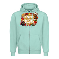 Seafoam merry and bright Zipper Hoodie - CowGirlArtShop