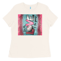 Bone for the love of the game volleyball Ladies Tee - Jasminsmagicworld