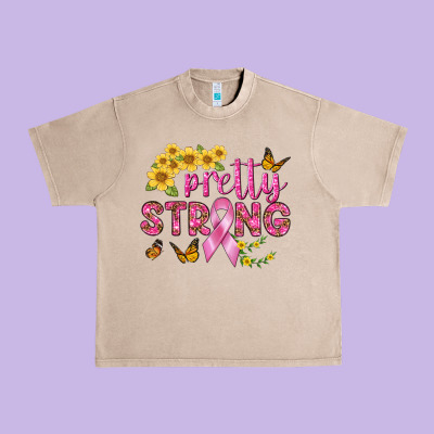 Pretty Strong Urban Heavy Tee Designed By Bundleandbundleshop