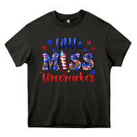 Asphalt little miss firecracker Heavy Core Tee - NancyCooperArtShop