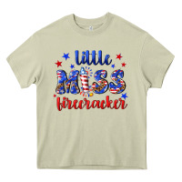 Mossy little miss firecracker Heavy Core Tee - NancyCooperArtShop