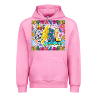 Fuchsia Pink hot girl summer Urban Hoodie - CowhideDigitalArt