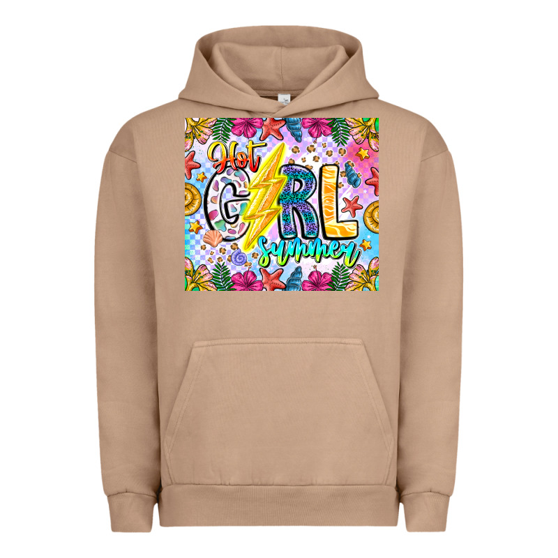 Hot Girl Summer Urban Hoodie by CowhideDigitalArt | Teevron