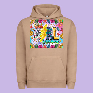 Hot Girl Summer Urban Hoodie Designed By Cowhidedigitalart