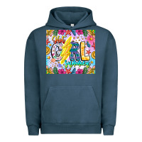 Pigment Midnight Navy hot girl summer Urban Hoodie - CowhideDigitalArt