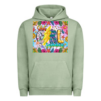 Pigment Oil Green hot girl summer Urban Hoodie - CowhideDigitalArt