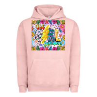 Pigment Salmon hot girl summer Urban Hoodie - CowhideDigitalArt