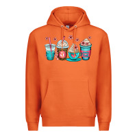 Carrot mom fuel coffee cups Premium Hoodie - OliviaCreatesArt