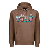 Chestnut mom fuel coffee cups Premium Hoodie - OliviaCreatesArt
