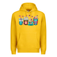 Lemon mom fuel coffee cups Premium Hoodie - OliviaCreatesArt